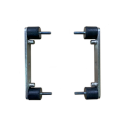 Support de fixation laterale sur 4 amorti. REF :SK-ID12V5-LMB