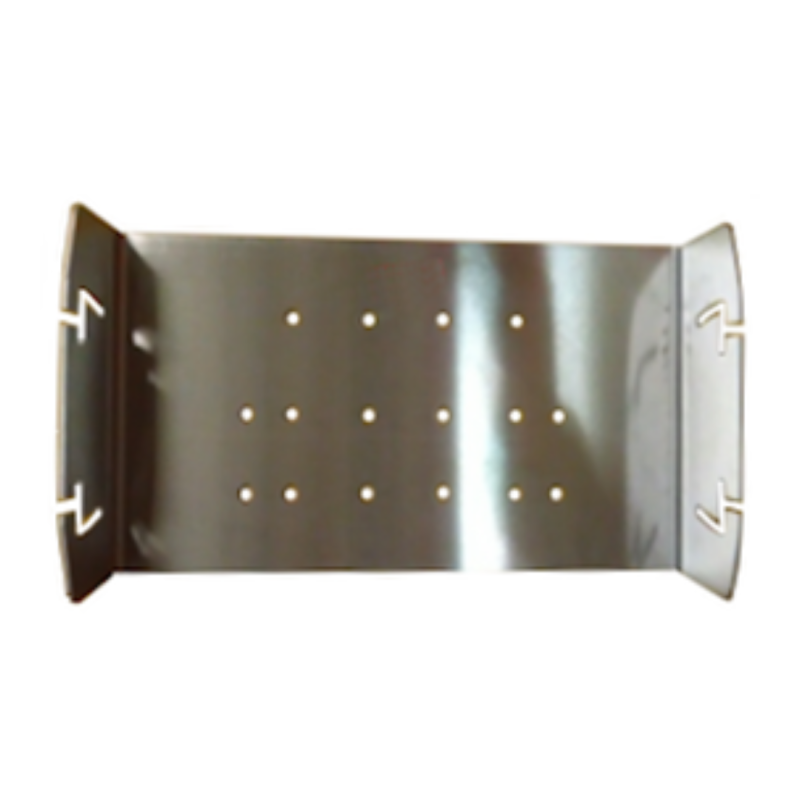 Platine de support ID12v5 en inox brossé incliné  Type 1 REF :MK-000281