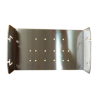 Platine de support ID12v5 en inox brossé incliné  Type 1 REF :MK-000281