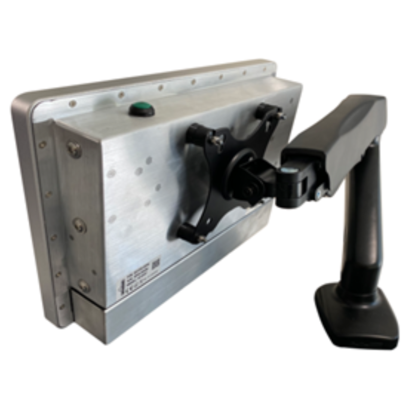 Platine coudée pour fixation sur mât de chariot rétractable REF : MK-000015