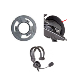 Plastic mounting disk, pour casque CONFORT (lot de 10) REF :  SK-MDHS1-MDSK