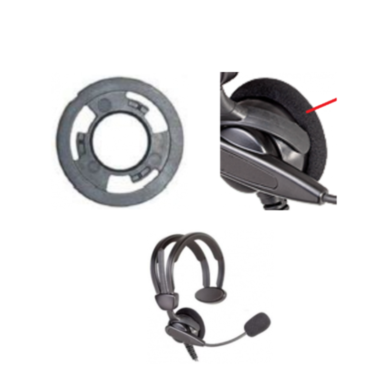 Plastic mounting disk, pour casque CONFORT (lot de 10) REF :  SK-MDHS1-MDSK