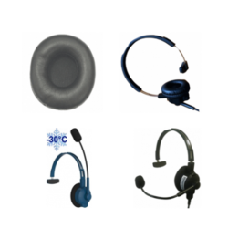 Mousse cuir oreille, pour casque STANDARD (lot de 5) REF :  SA-SDHS-FOAMEAR2