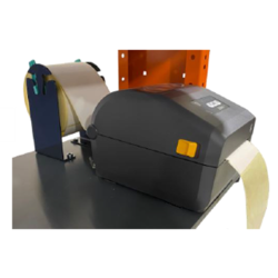 Double bras pour support gros rouleau (incluant le mandrin) REF : MKP-LABELHOLDER1